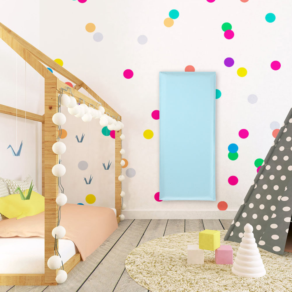Baby Nursery Yellow Walls - 2Pcs Anti-Collision Wall Padding Yellow Children