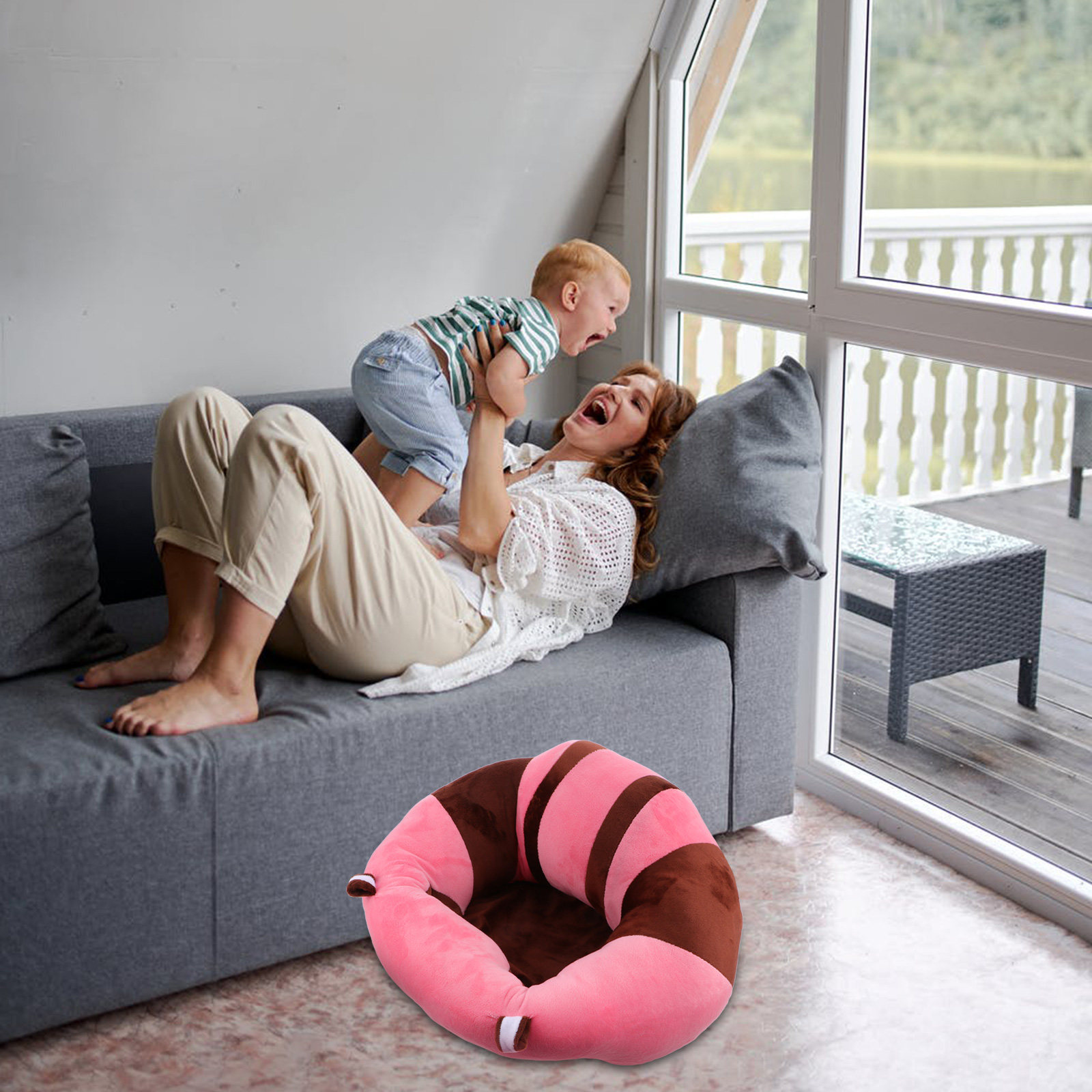 Infant Sitting Chair Baby Cush - đánh giá và giá Baby Nursery Cushion