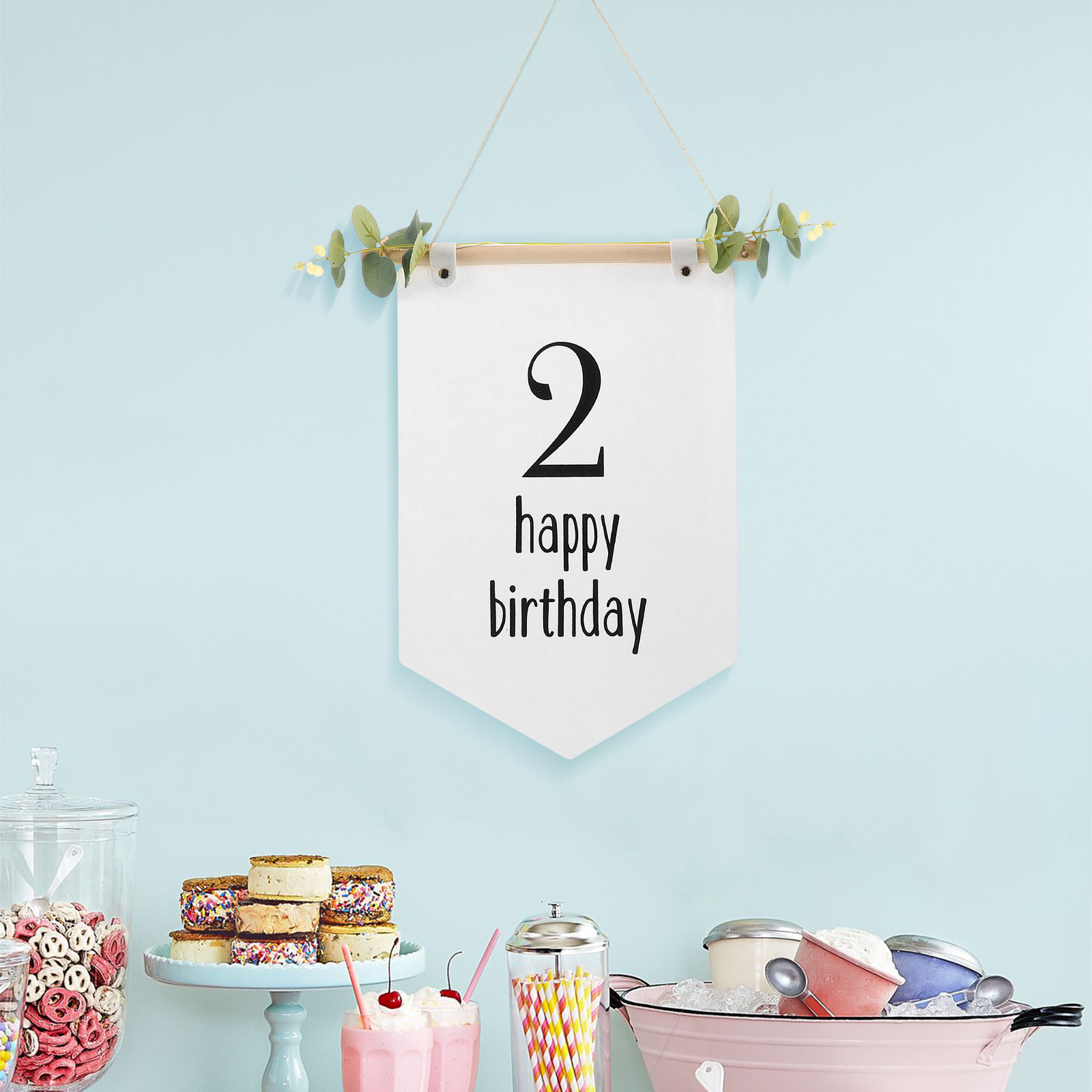 Felt Birthday Banner Baby Show - đánh giá và giá Baby Nursery Forest Theme