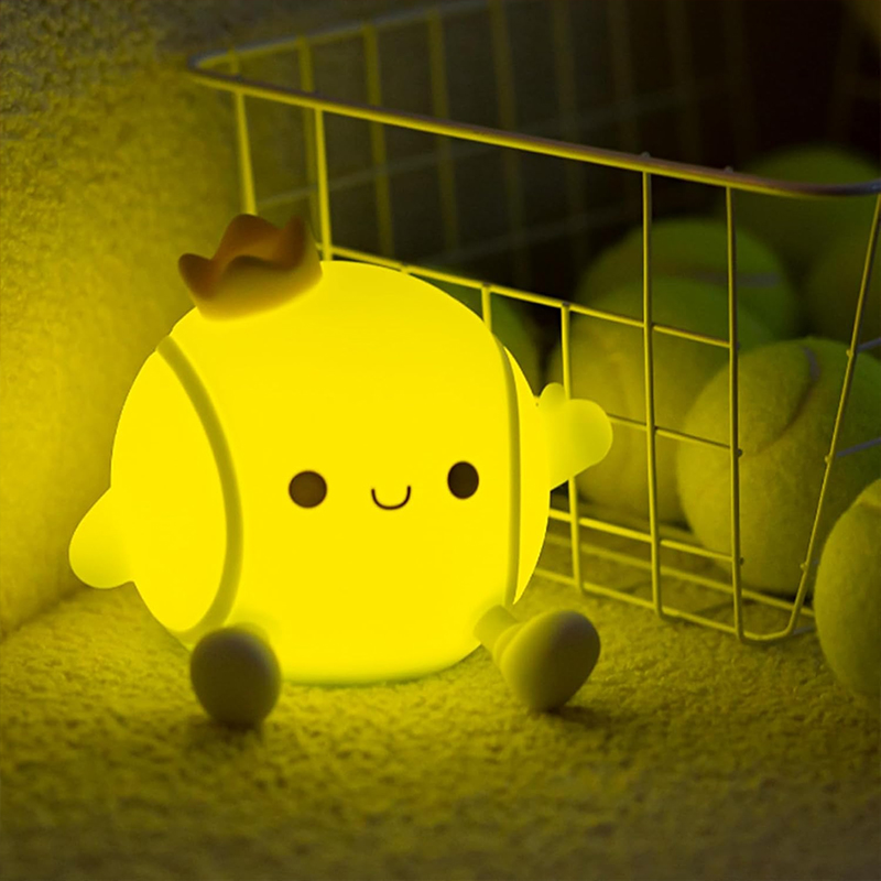 Cute Tennis Night Light Silico - đánh giá và giá Baby Nursery Equipment