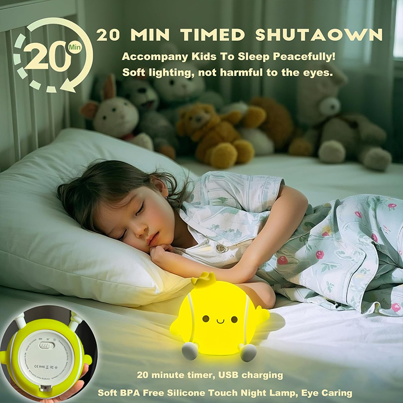 Cute Tennis Night Light Silico - đánh giá và giá Baby Nursery Equipment