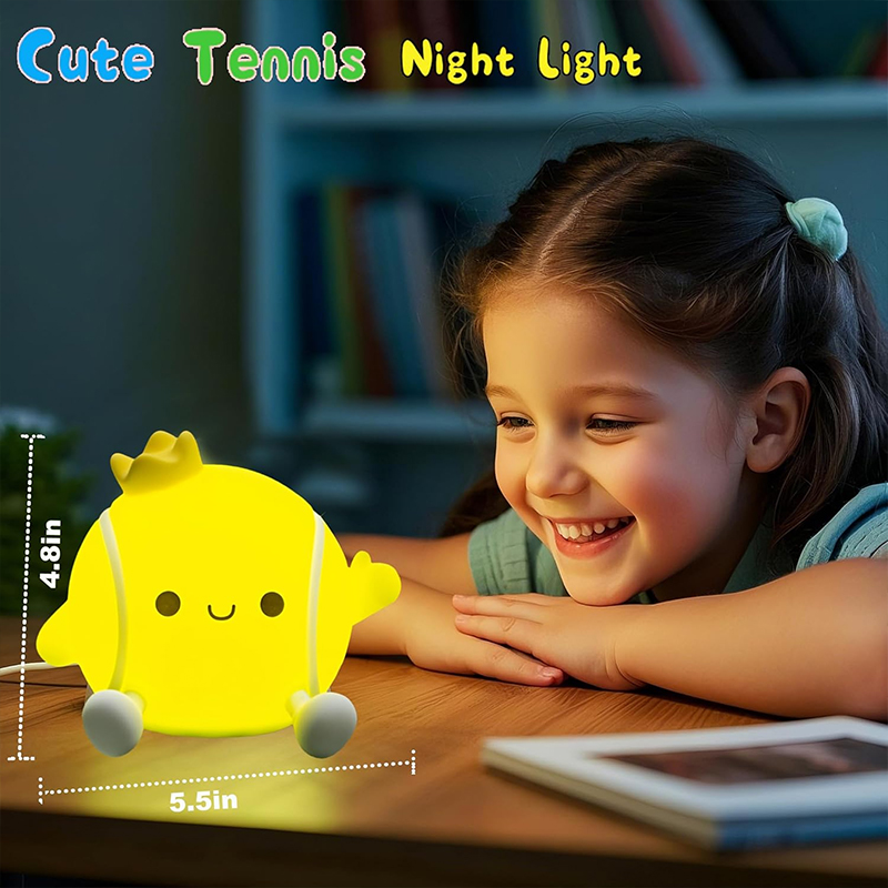 Cute Tennis Night Light Silico - đánh giá và giá Baby Nursery Equipment