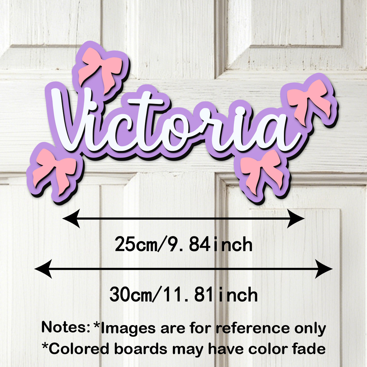 Personalized Bow Accent Wooden - đánh giá và giá Baby Nursery Accent Wall