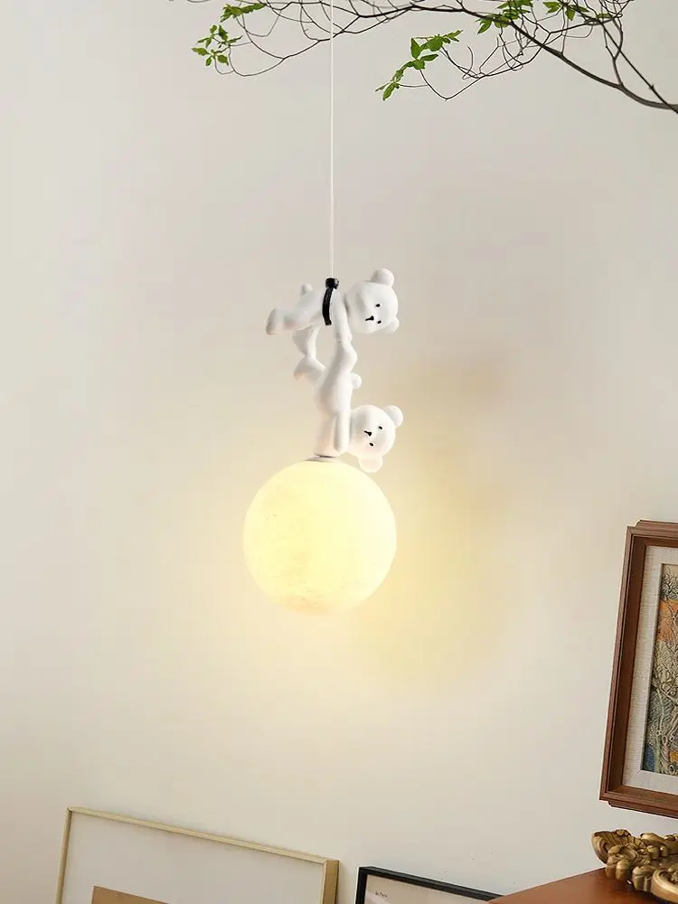 Bear Lamp Cartoon Nursery Room - đánh giá và giá Baby Nursery Light Fixture