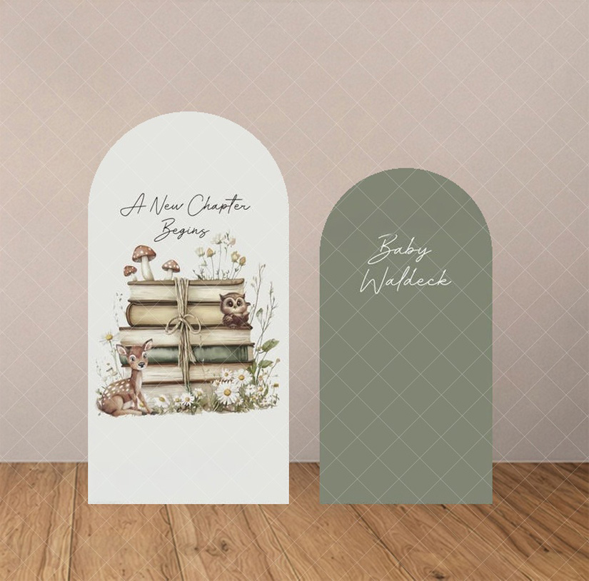 Woodland Baby Shower Arch Back - đánh giá và giá Baby Nursery Forest Theme
