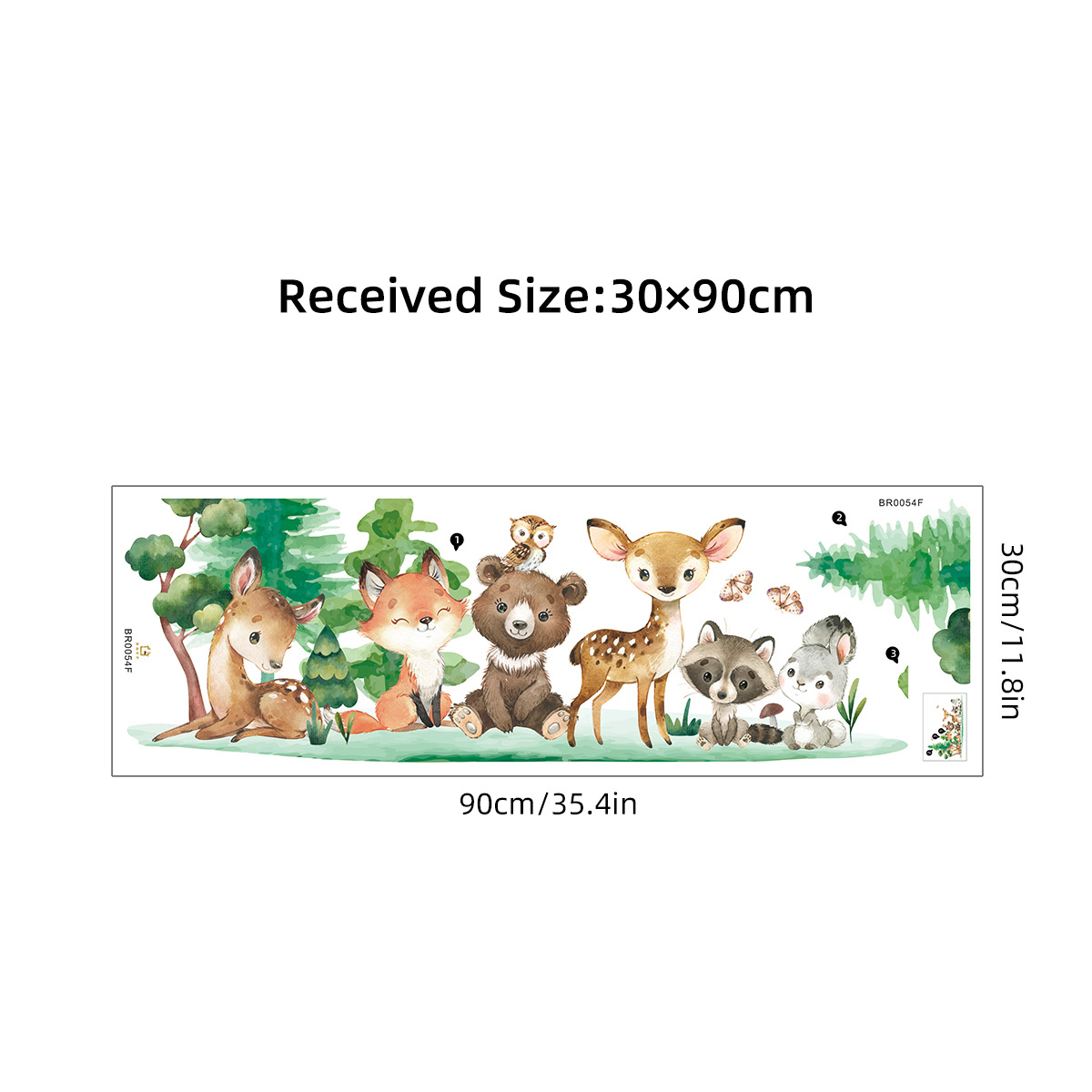 Forest Animals Theme Bear Deer - đánh giá và giá Baby Nursery Forest Theme