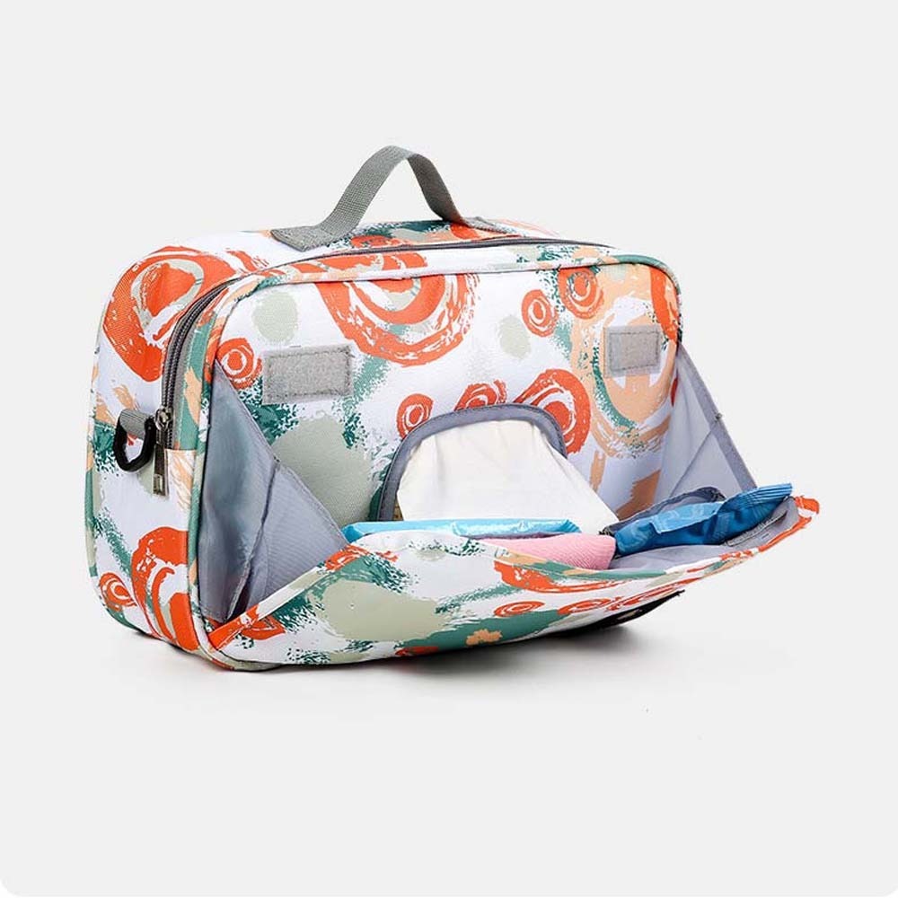 2 Size Soft Diaper Storage Bag - đánh giá và giá Diaper Caddy Organizer
