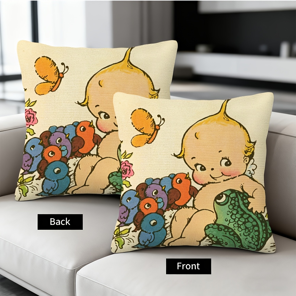 Cute Baby Frog Nursery Decor P - đánh giá và giá Baby Nursery Cushion