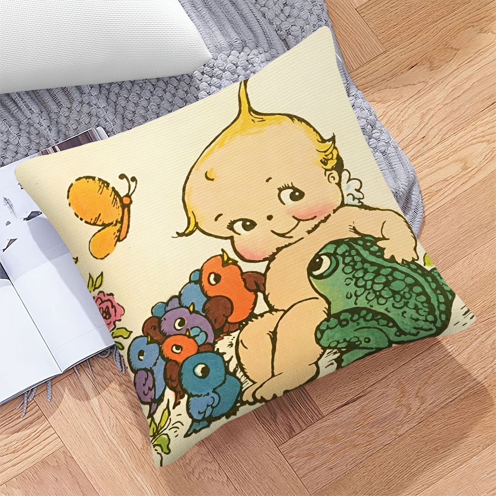 Cute Baby Frog Nursery Decor P - đánh giá và giá Baby Nursery Cushion