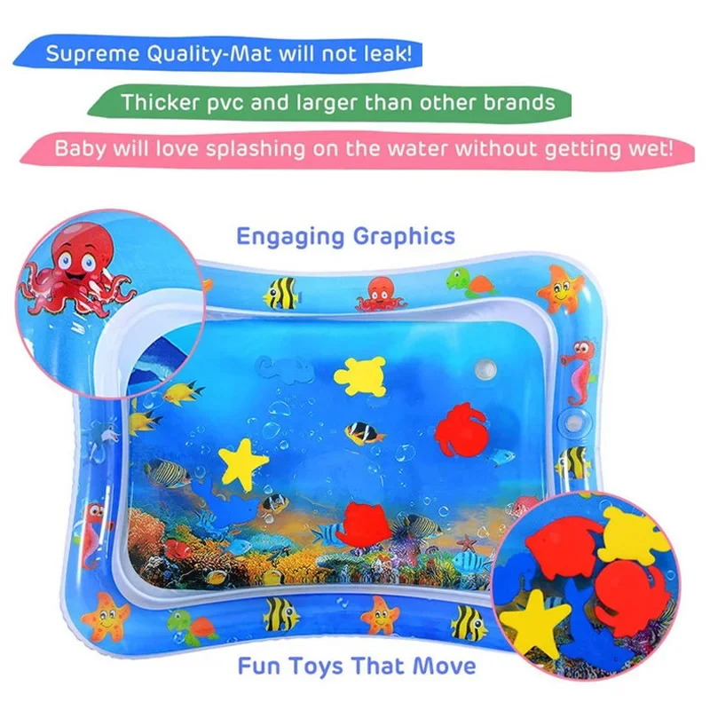 Baby Playing Water Mat Toddler - đánh giá và giá Baby Nursery Cushion