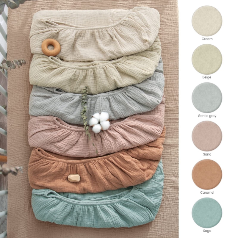 Soft Breathable Muslin Cotton  - đánh giá và giá Baby Nursery Cushion