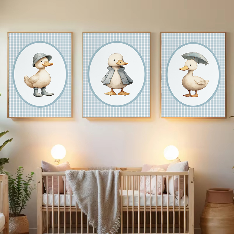 Silly Nursery Little Duck Yell - đánh giá và giá Baby Nursery Yellow Walls