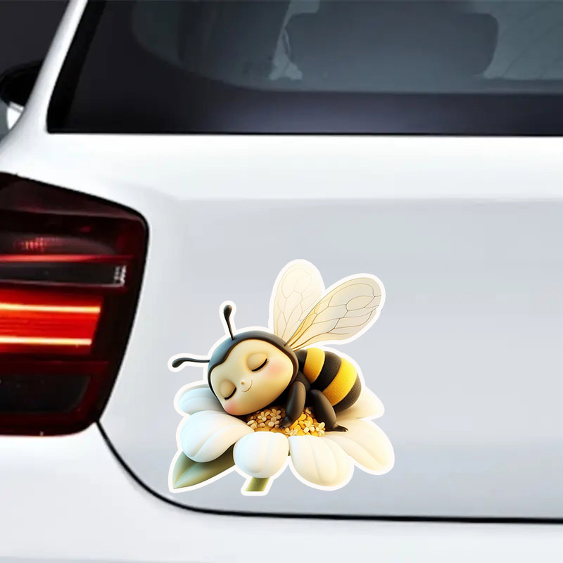Bee Cute Bumblebee Car Sticker - đánh giá và giá Baby Nursery Yellow Walls