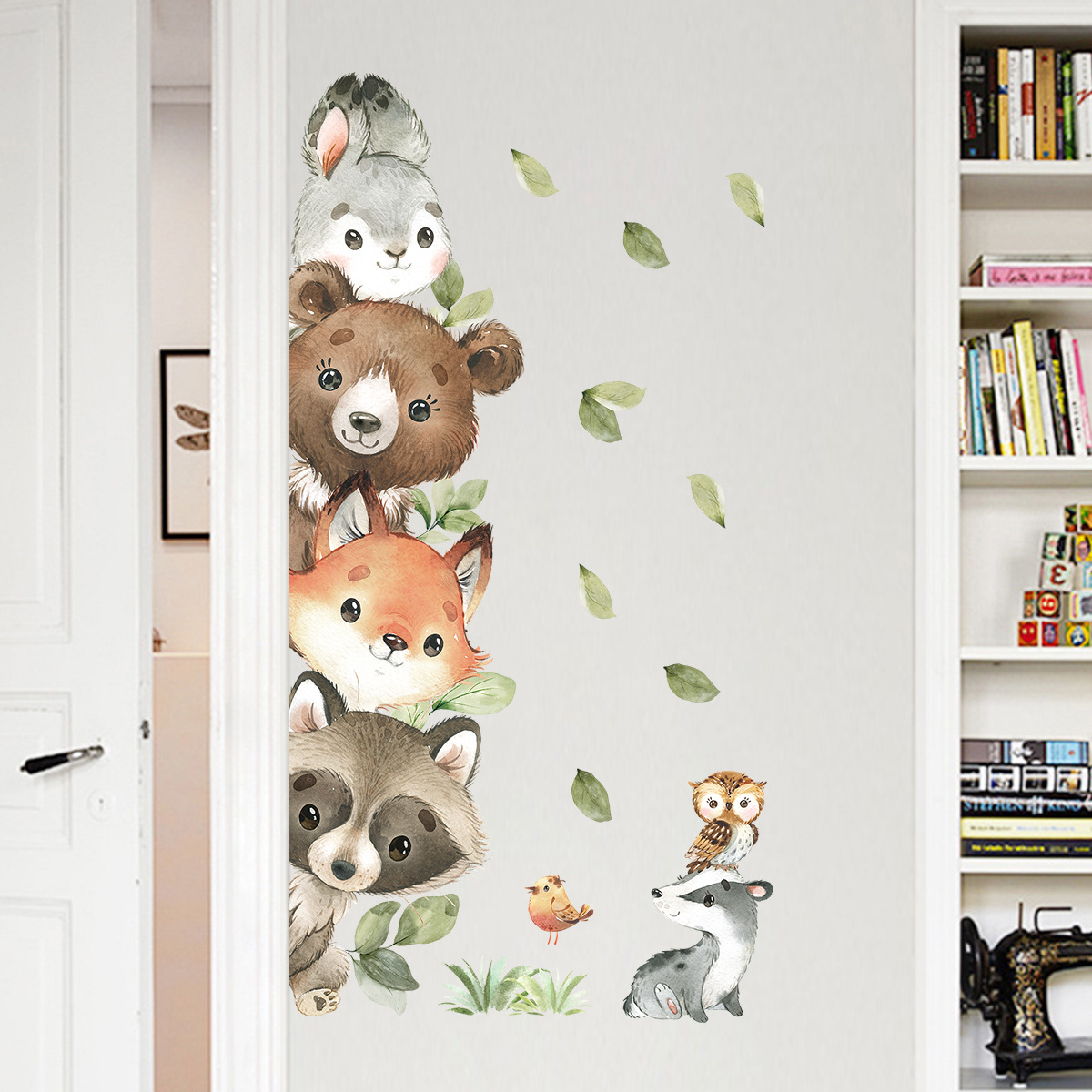 Forest Animals Theme Bear Deer - đánh giá và giá Baby Nursery Forest Theme