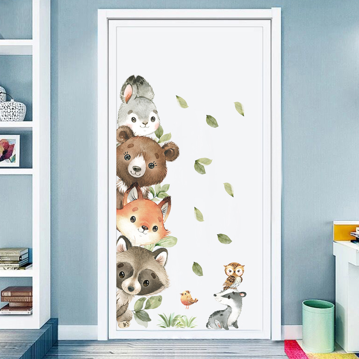 Forest Animals Theme Bear Deer - đánh giá và giá Baby Nursery Forest Theme