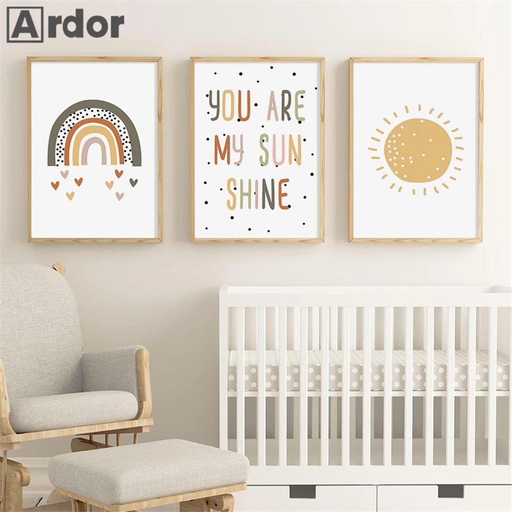 Nhà Trẻ Tường In Hình You 'Re  - đánh giá và giá Baby Nursery You Are My Sunshine
