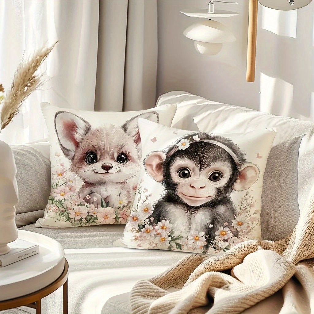 Cute Baby Farm Animal Throw Pi - đánh giá và giá Baby Nursery Cushion