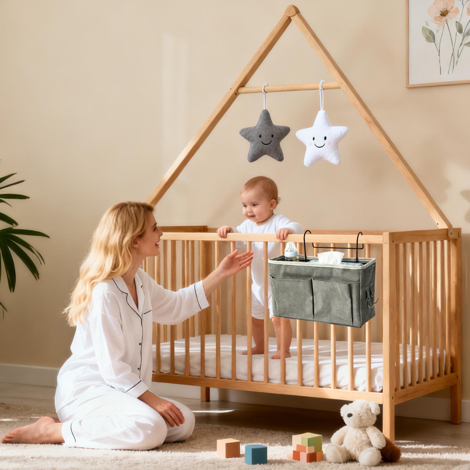 Bedside Storage Organizer Adju - đánh giá và giá Baby Nursery Cushion