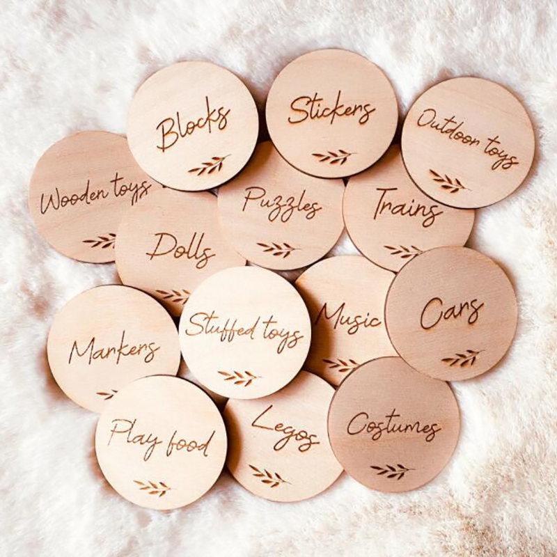 Wooden Storage Tags, Bedroom T - đánh giá và giá Baby Nursery Equipment