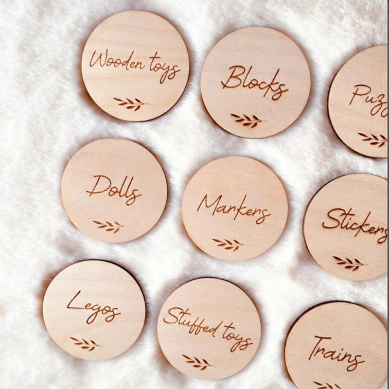 Wooden Storage Tags, Bedroom T - đánh giá và giá Baby Nursery Equipment