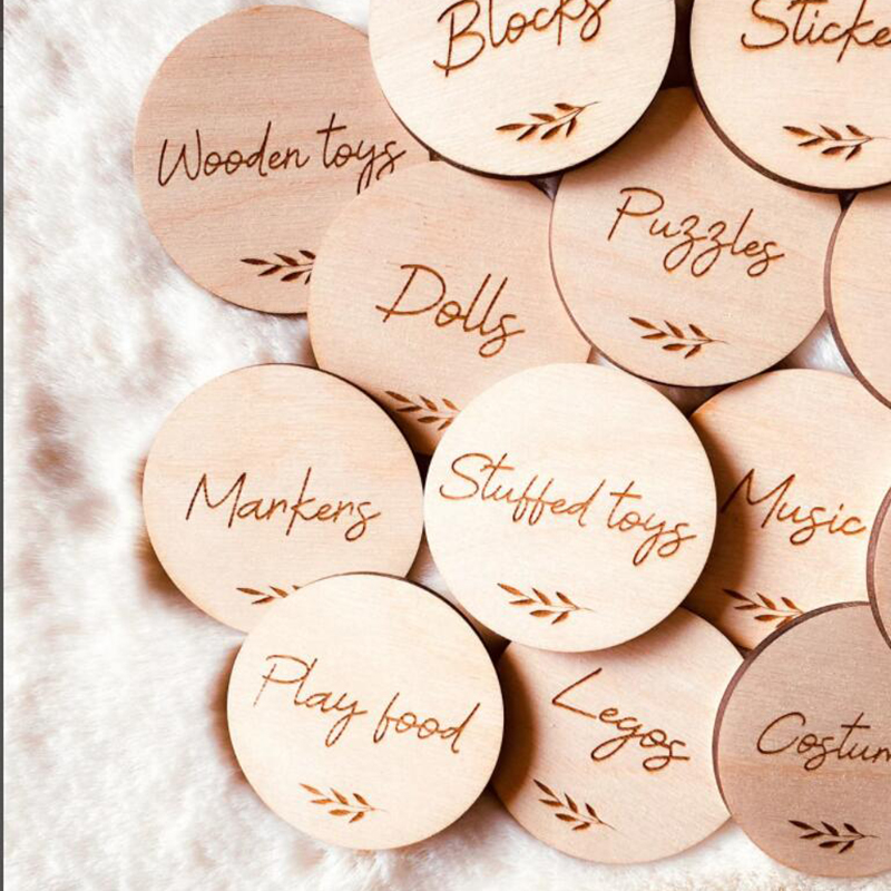 Wooden Storage Tags, Bedroom T - đánh giá và giá Baby Nursery Equipment