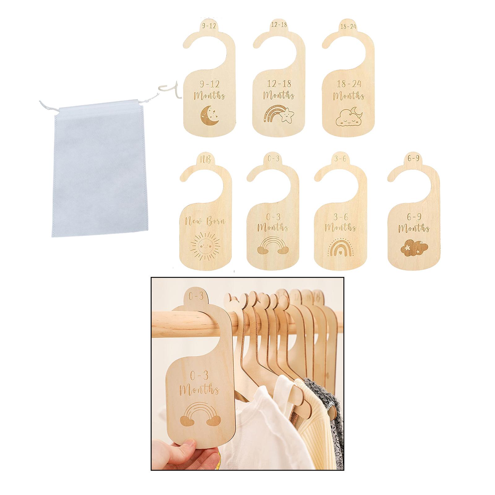 7x Baby Clothes Size Hanger Or - đánh giá và giá Baby Nursery Age