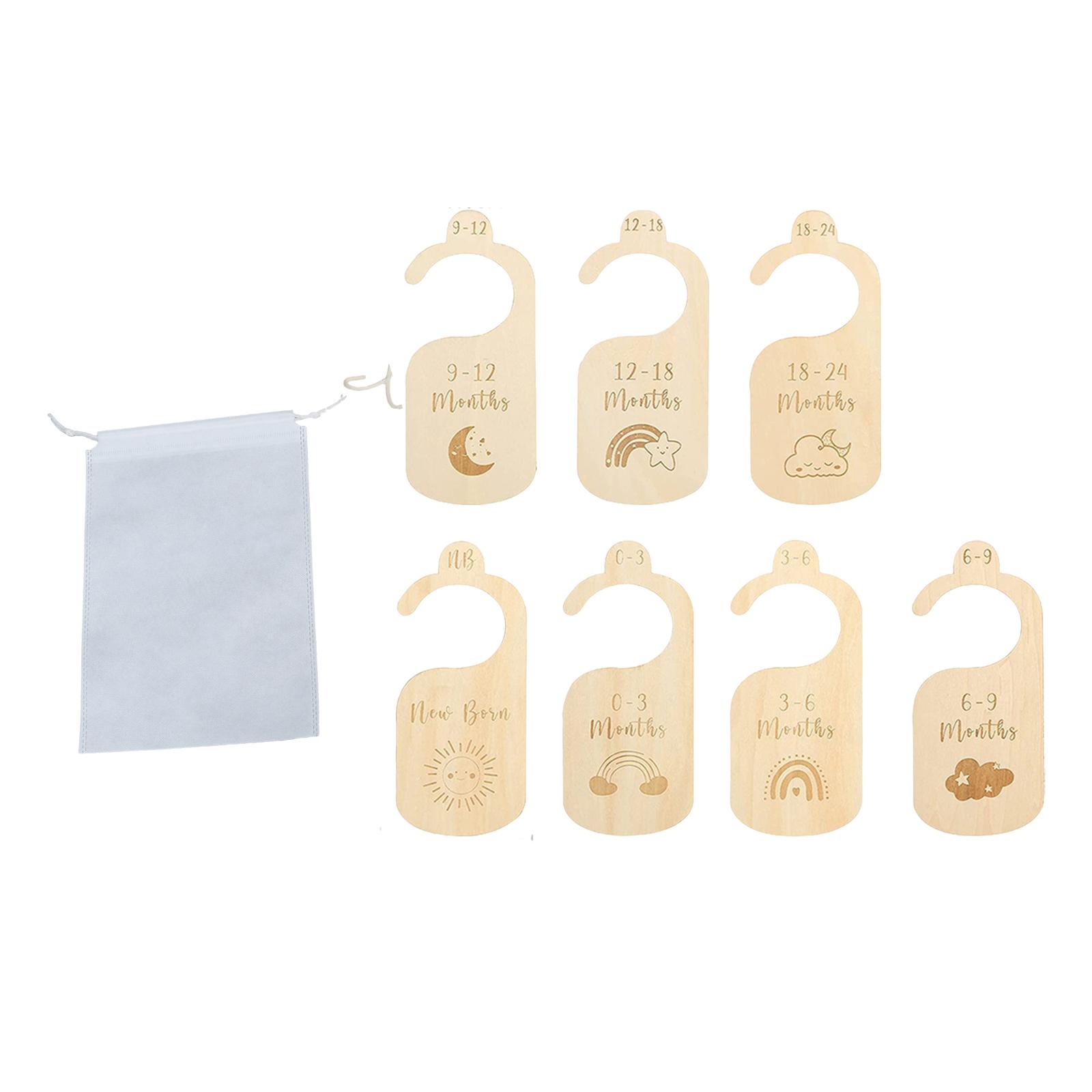 7x Baby Clothes Size Hanger Or - đánh giá và giá Baby Nursery Age
