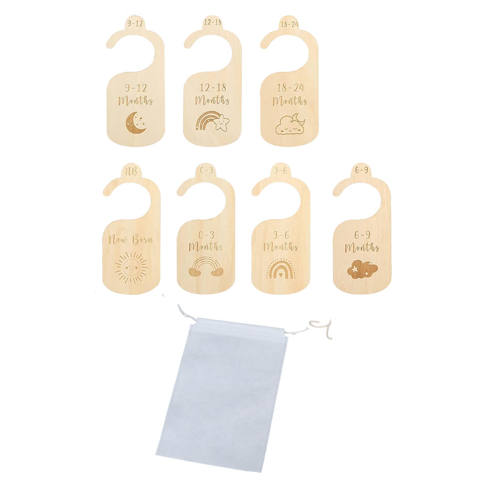 7x Baby Clothes Size Hanger Or - đánh giá và giá Baby Nursery Age