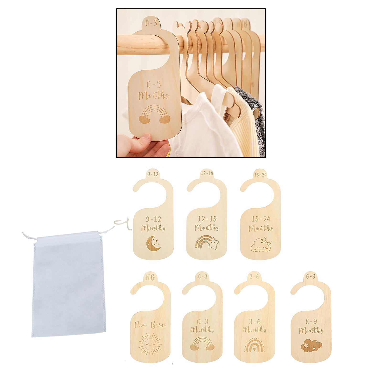 7x Baby Clothes Size Hanger Or - đánh giá và giá Baby Nursery Age