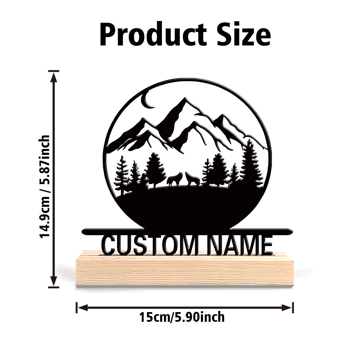 1pc Fun Personalized Custom mo - đánh giá và giá Baby Nursery Forest Theme