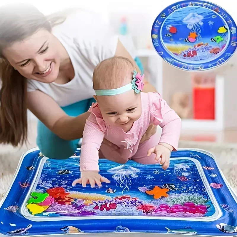 Baby Water Play Mat PVC Inflat - đánh giá và giá Baby Nursery Cushion
