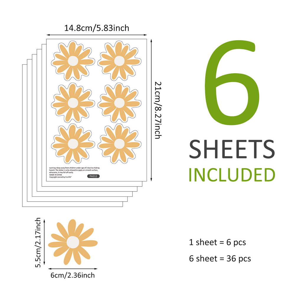 Yellow Daisy Wall Stickers for - đánh giá và giá Baby Nursery Yellow Walls