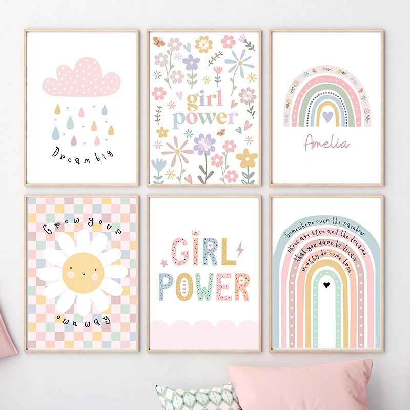 Sun Flower Rainbow Cloud Heart - đánh giá và giá Baby Nursery Room